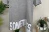 161236 Somestimes Baskili B Yaka Tshirt